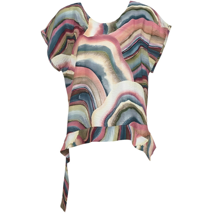 Mein Soul Wave Print Top