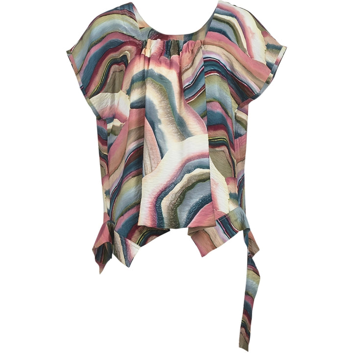 Mein Soul Wave Print Top