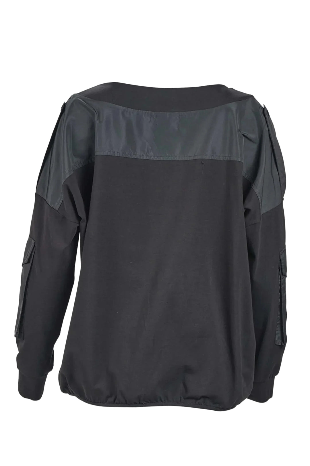 My Soul Pantone Pocket Detail Top Black 0215