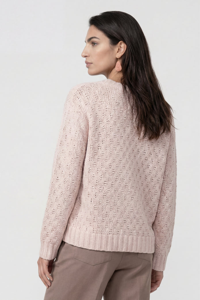 Monari Knitted Jumper with Ajour Structure