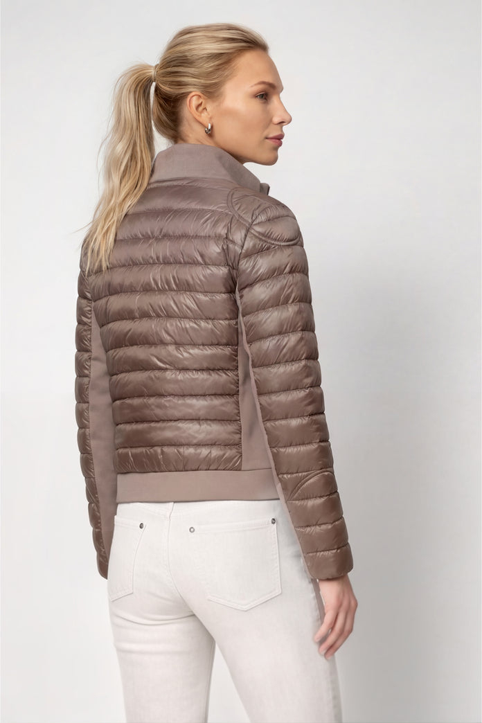 Monari Quilted Taupe Jacket