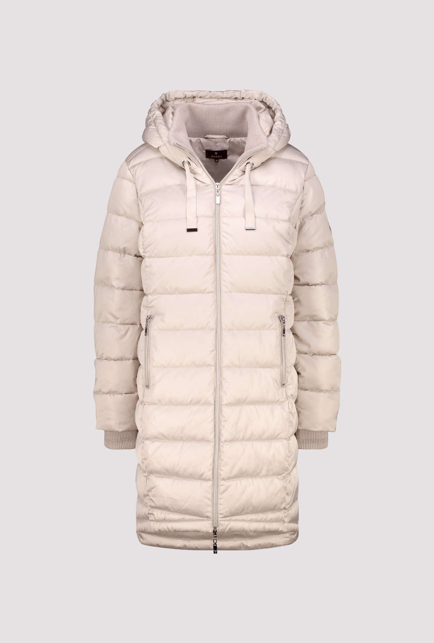 Monari Quilted Cappuccino Coat