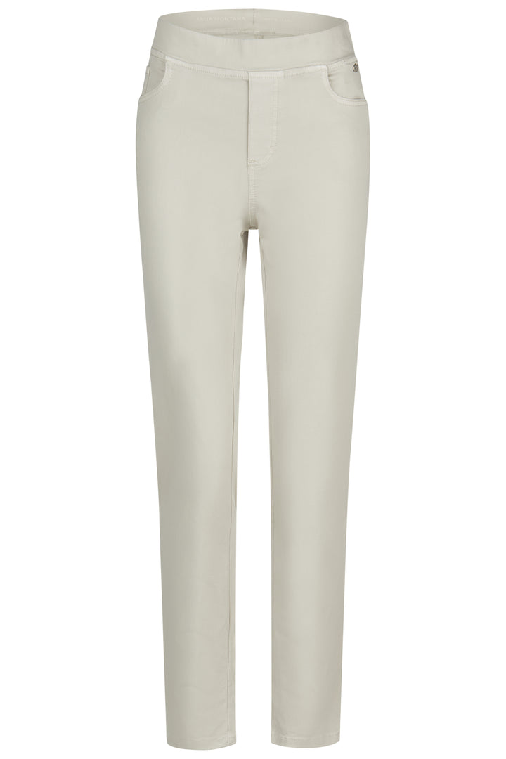 Anna Montana Angelika Jump In Slim Fit Leinen Denim Jeans 