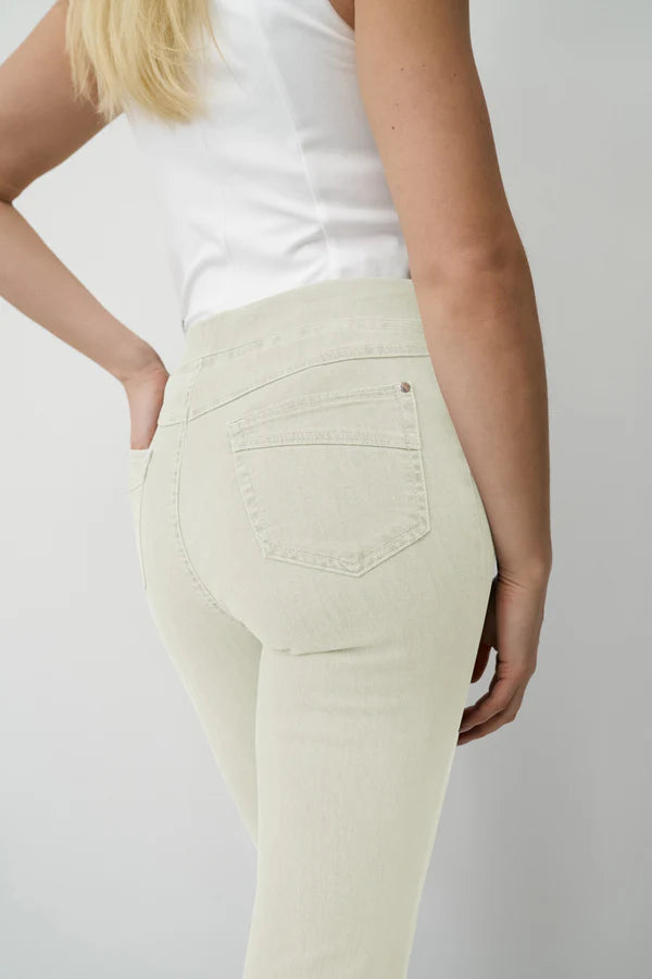 Anna Montana Angelika Jump In Slim Fit Leinen Denim Jeans 