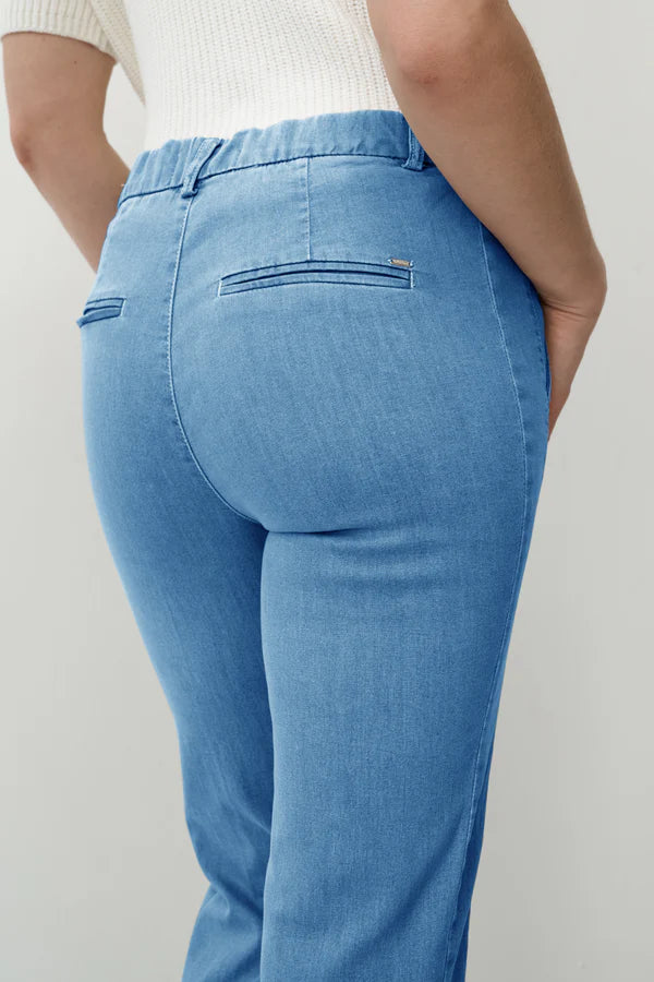Anna Montana Mila Wide Leg 31"L Flexi Summerstone Jeans 