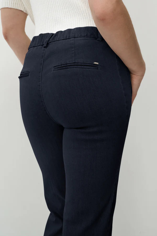 Anna Montana Mila Wide Leg 31"L Flexi Dunkelblaue Jeans 