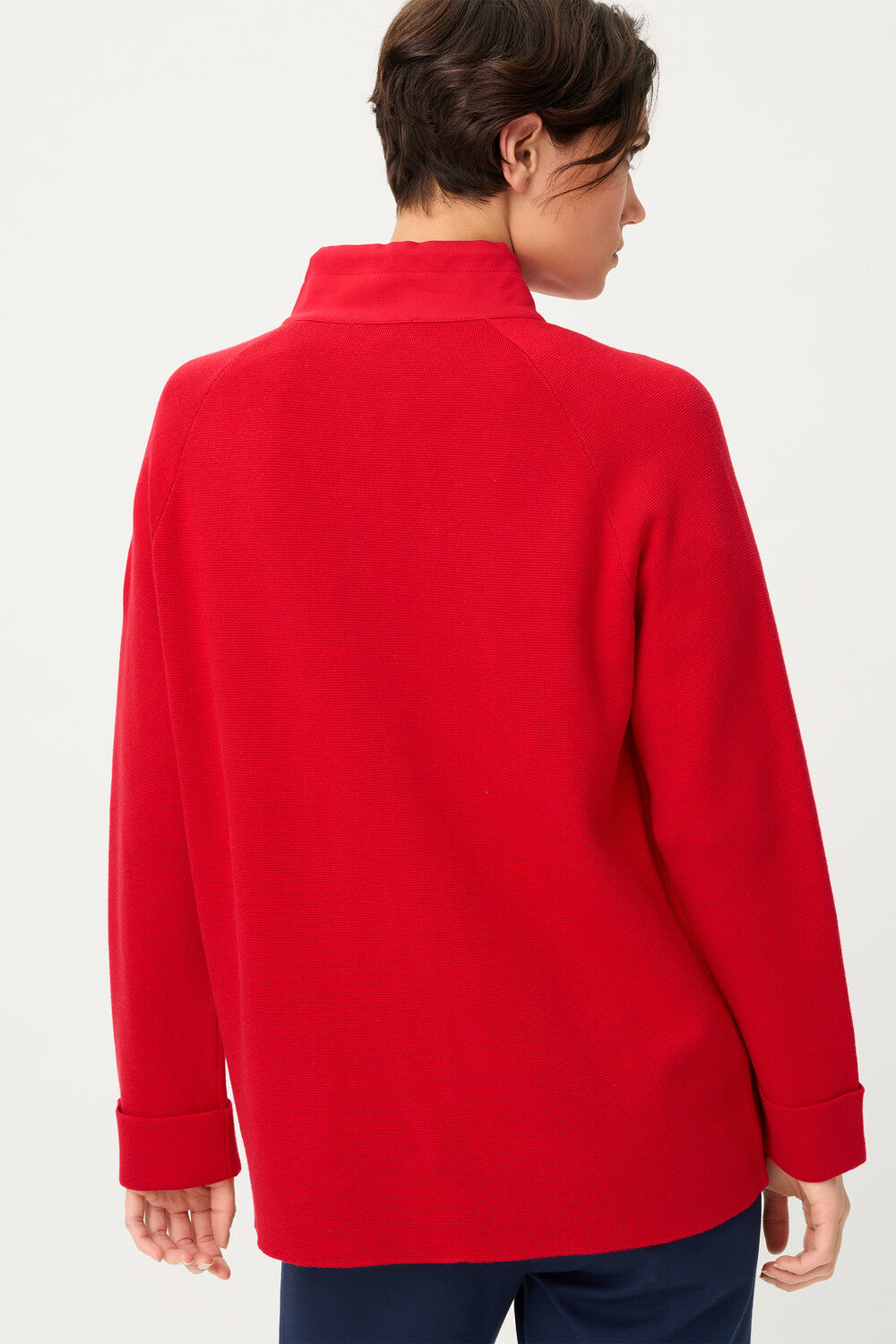 Olsen French Red Langarm-Strickjacke