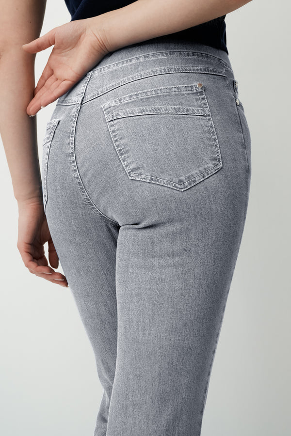 Anna Montana Jump In Slim 7/8 graue Jeans