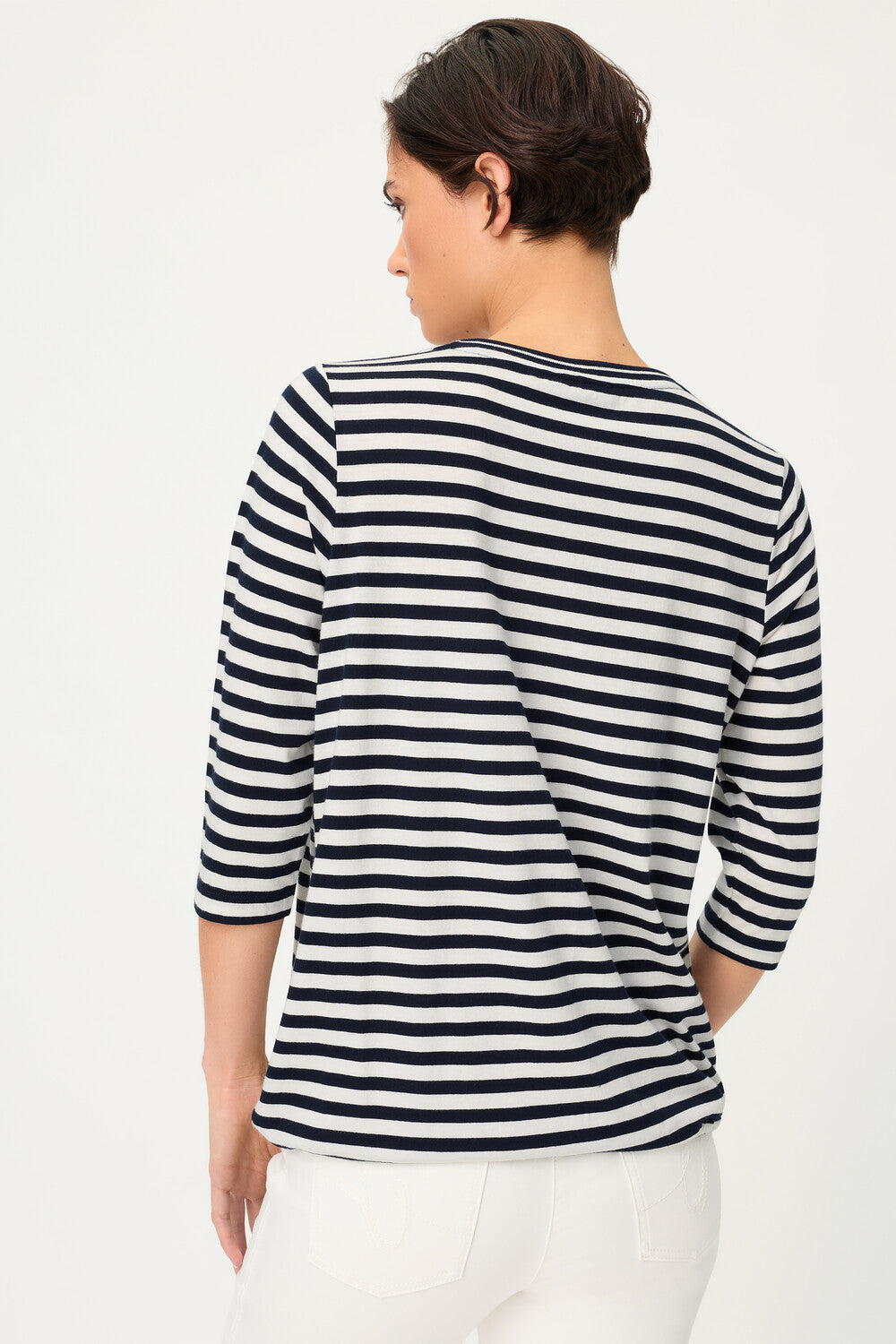 Olsen blaues Langarmshirt