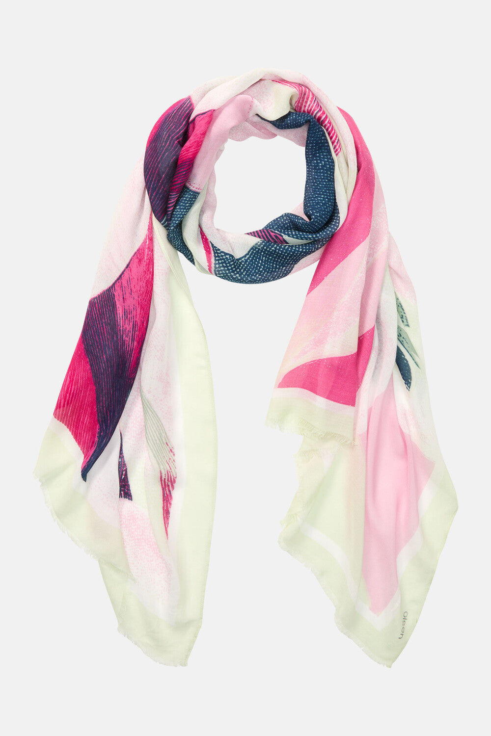 Olsen Fuchsia Webschal