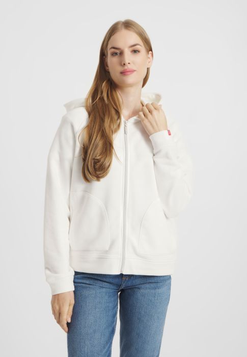 Frieda & Freddies Off-White Zipped Jacket