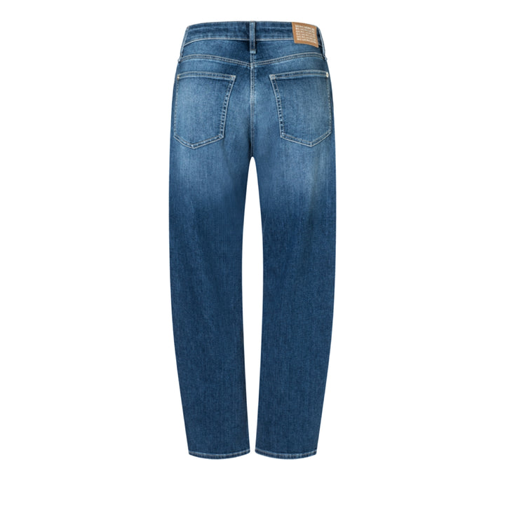 Mac Jeans Danni Barrel Midblue Used Washed Denim Jeans