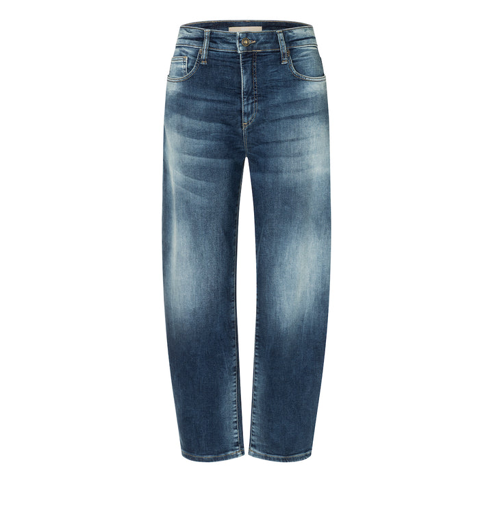 Mac Jeans Danni Barrel Stormy Tinted Denim Jeans