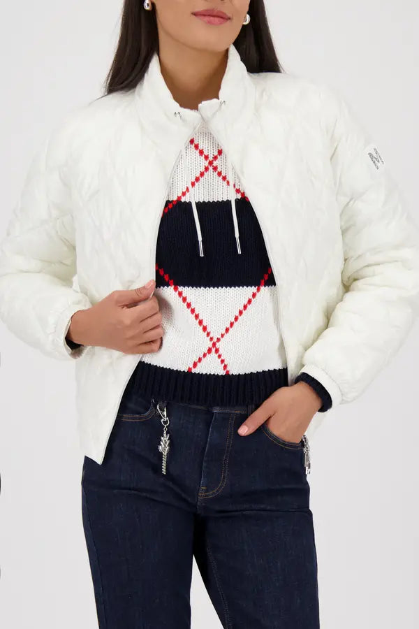 Monari Steppjacke in Off-White