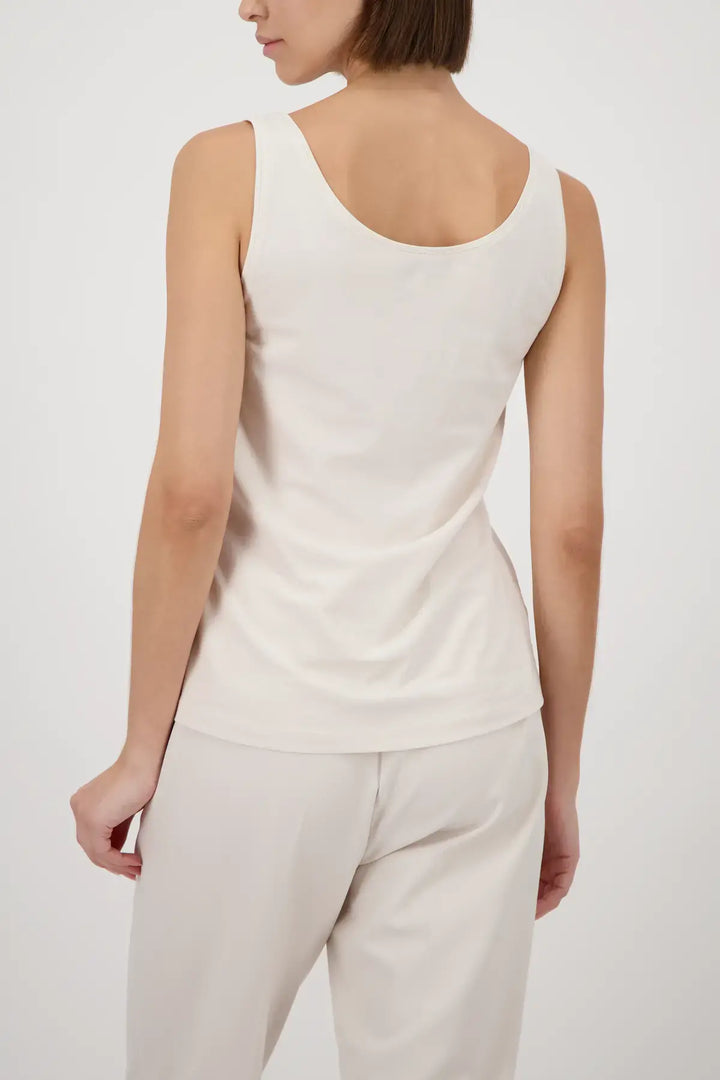 Monari Beige Basic Tanktop