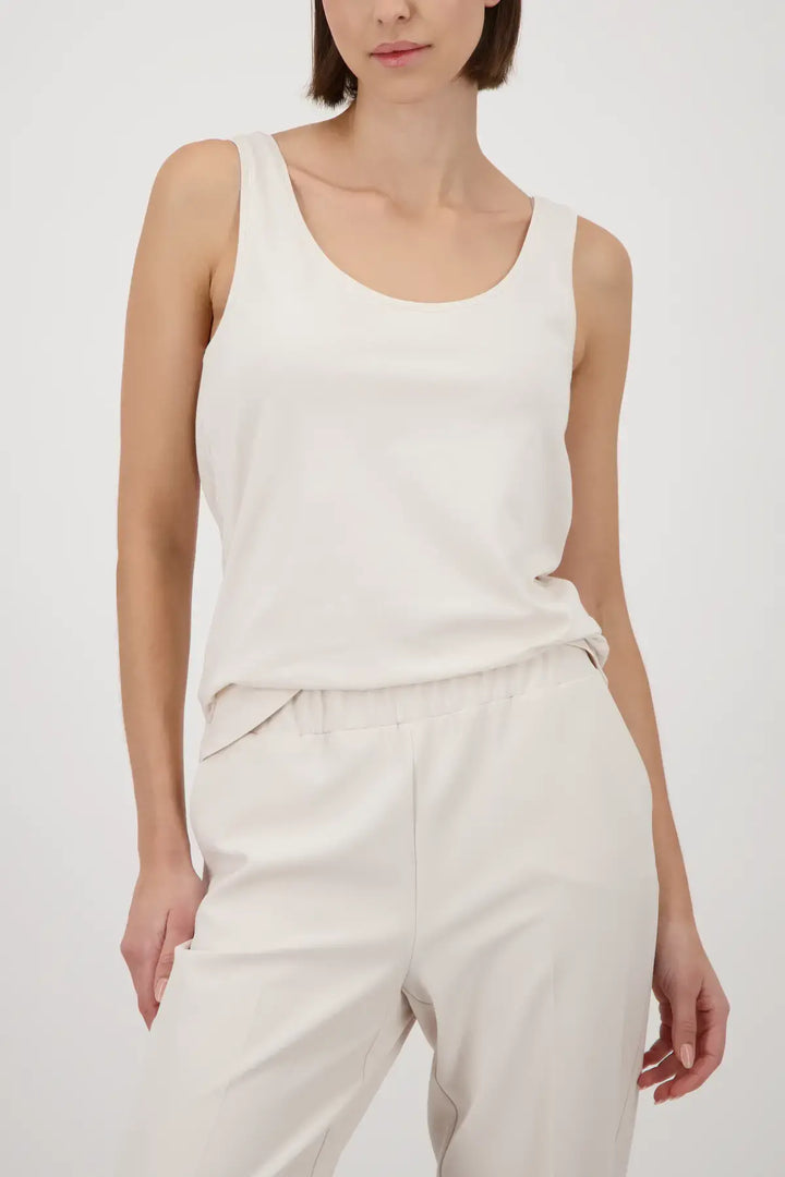 Monari Beige Basic Tanktop