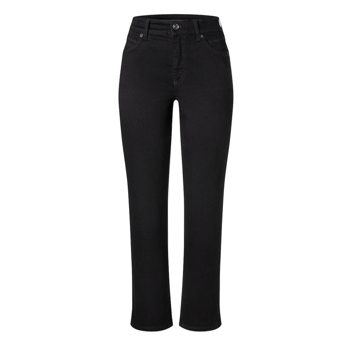 Mac Jeans Melanie Straight Leg Schwarze Jeans