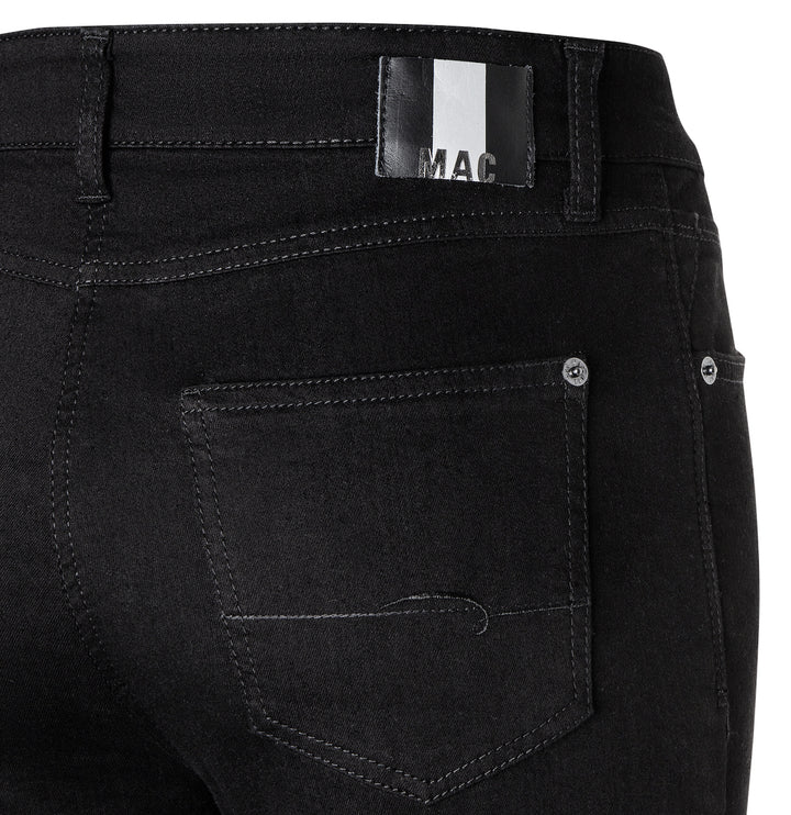 Mac Jeans Melanie Straight Leg Schwarze Jeans