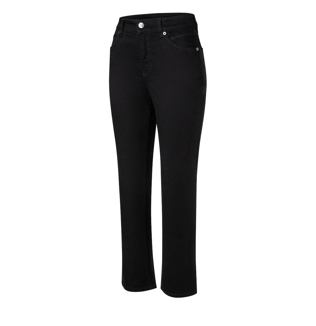 Mac Jeans Melanie Straight Leg Schwarze Jeans