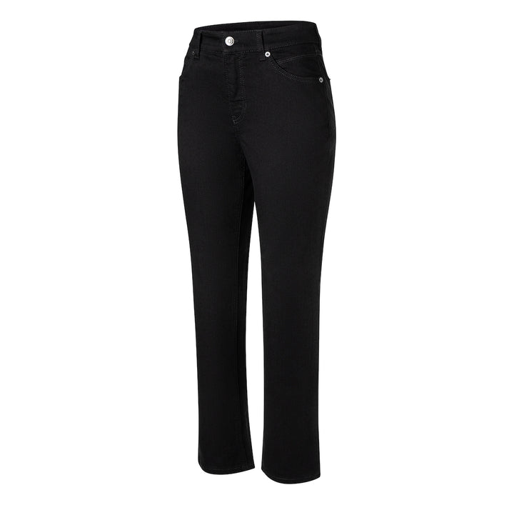 Mac Jeans Melanie Straight Leg Schwarze Jeans