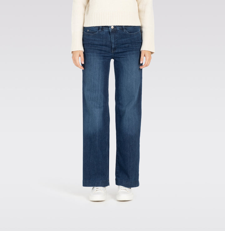 Mac Jeans Dream Wide Denim Cobalt Authentic Wash Jeans