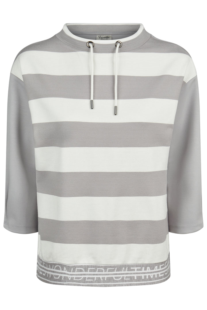 Barbara Lebek Top mit Rippendetails