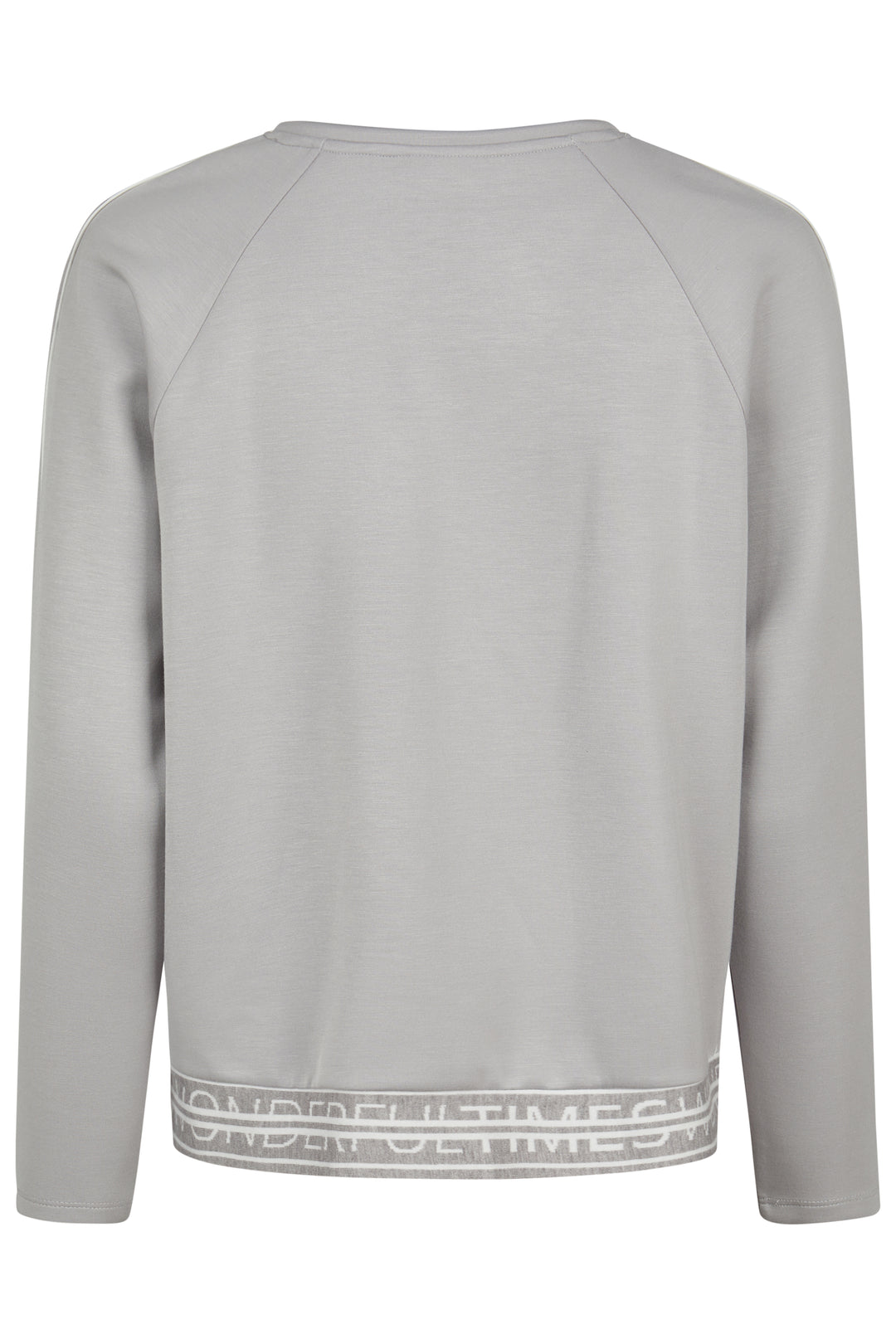 Barbara Lebek Silbernes Sweat-Top