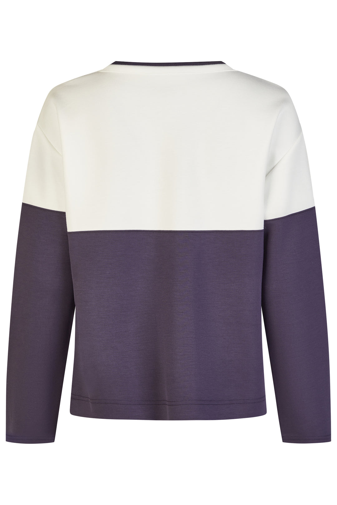 Barbara Lebek Sweatshirt in Marineblau mit Blockaufdruck