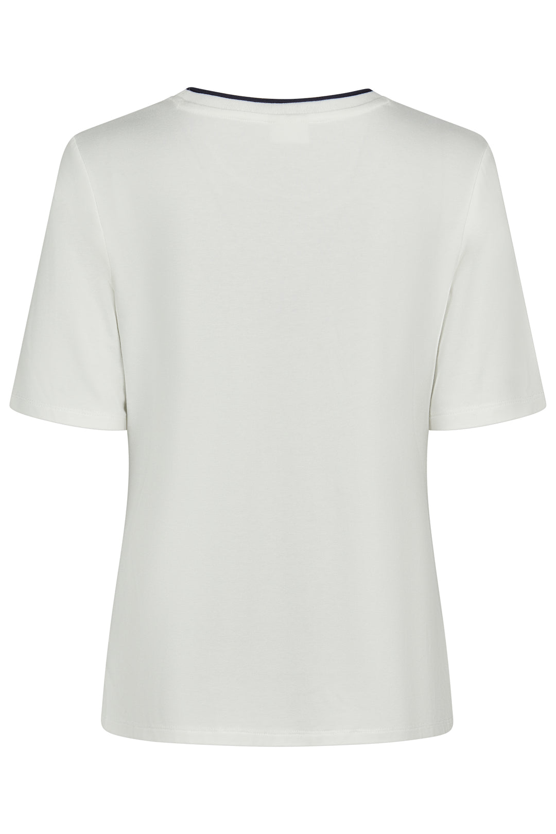 Barbara Lebek Off-White-Oberteil mit abstraktem Print