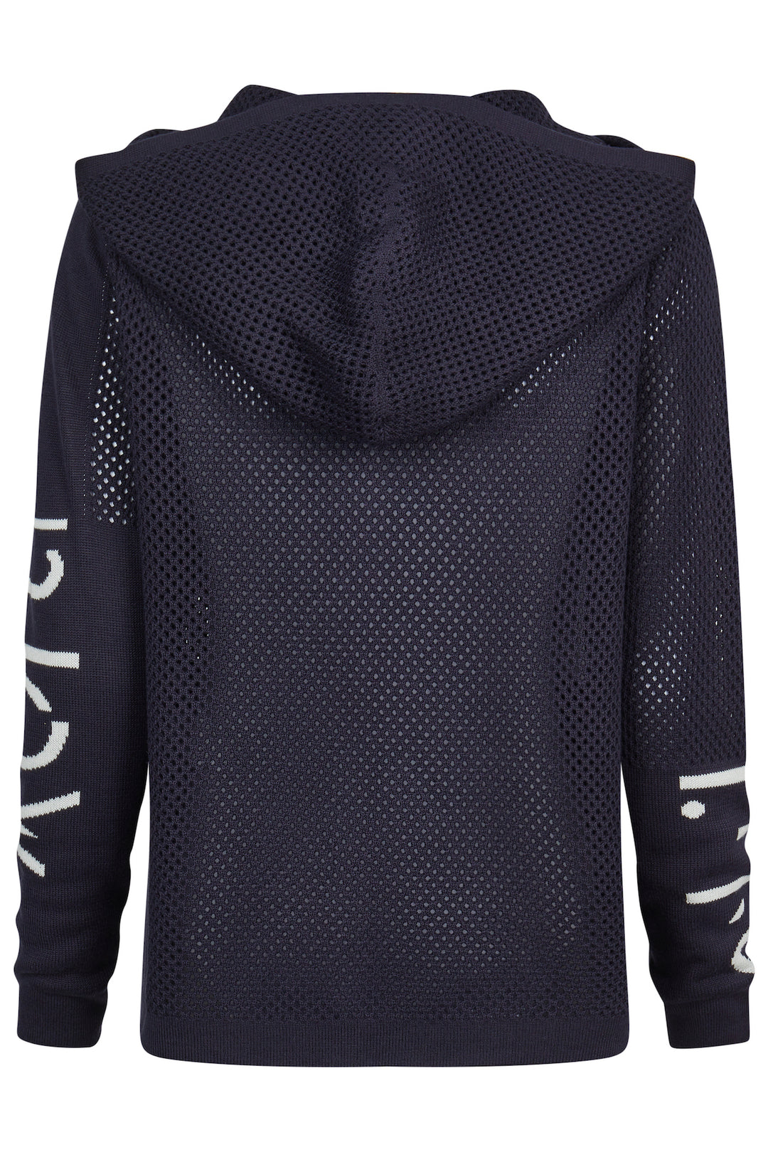 Barbara Lebek Marineblaue Jacke mit Reißverschluss