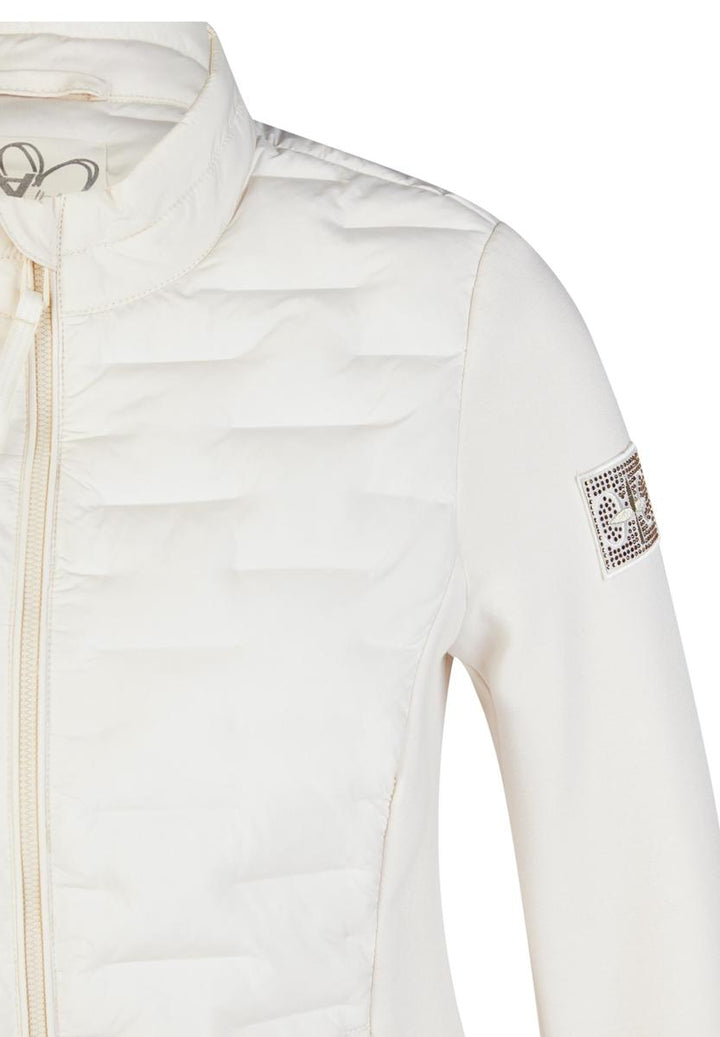 Rabe Steppjacke in Off-White