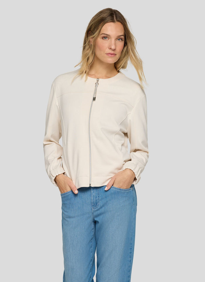 Rabe Beige Leichte Jacke mit Reißverschluss