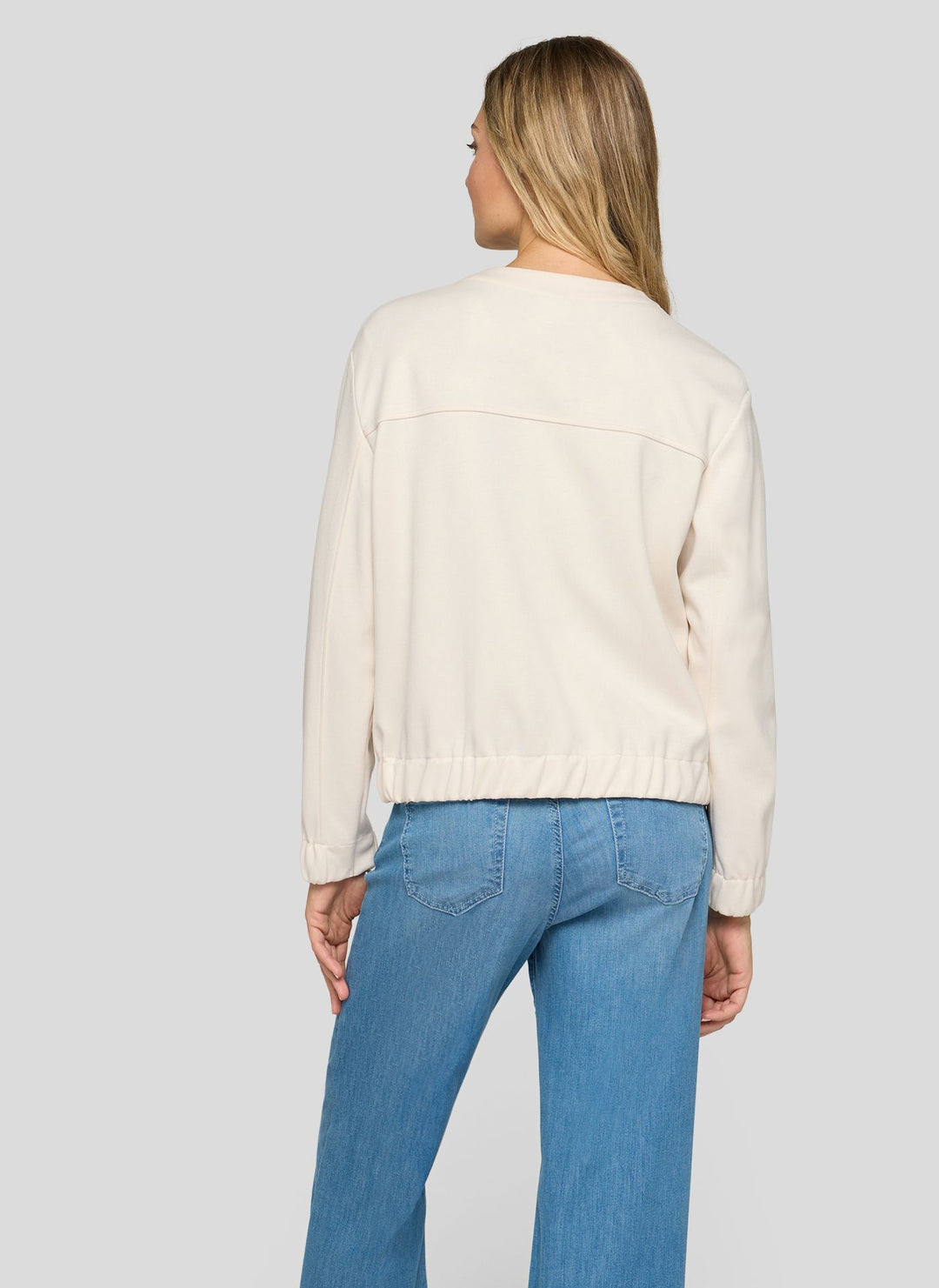 Rabe Beige Leichte Jacke mit Reißverschluss