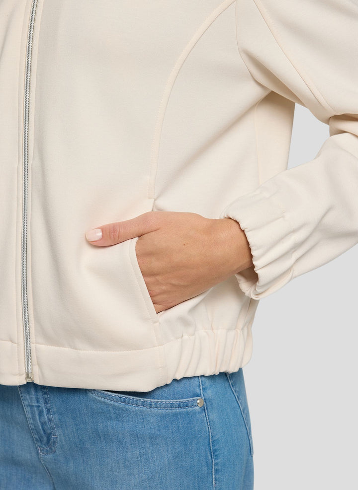 Rabe Beige Leichte Jacke mit Reißverschluss