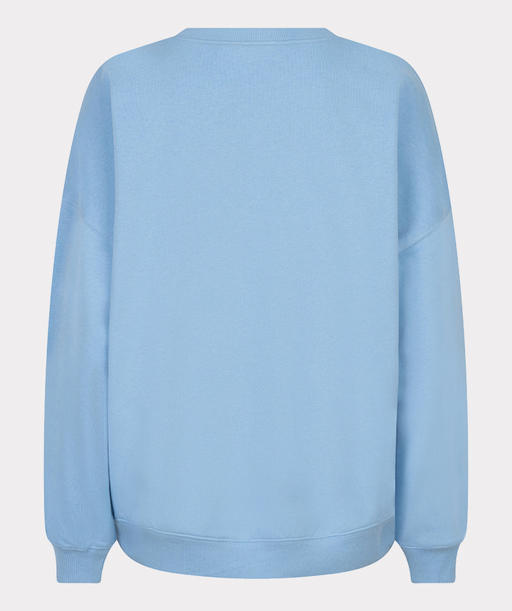 EsQualo Blue 'Chicago' bedruckter Pullover
