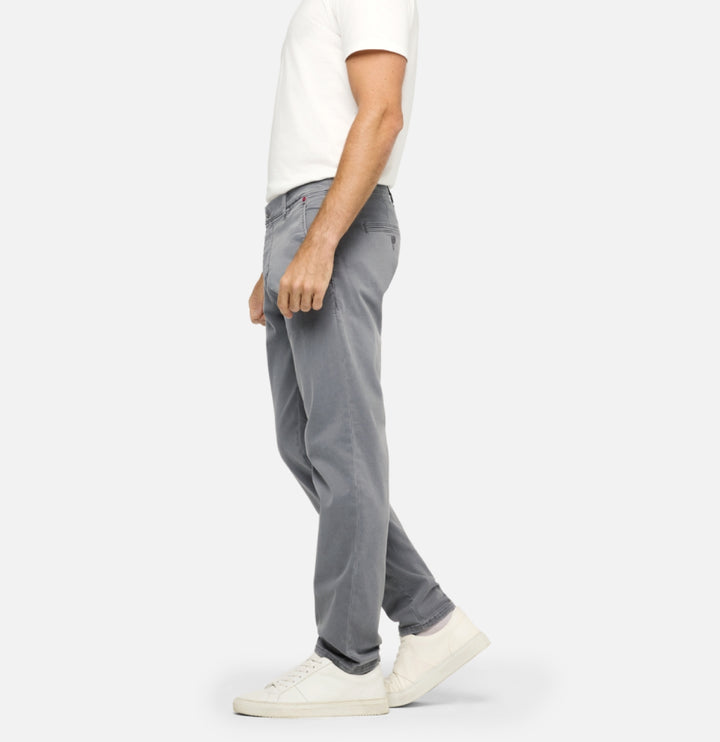 Mac Jeans Driver Pants Chino, Light Grey