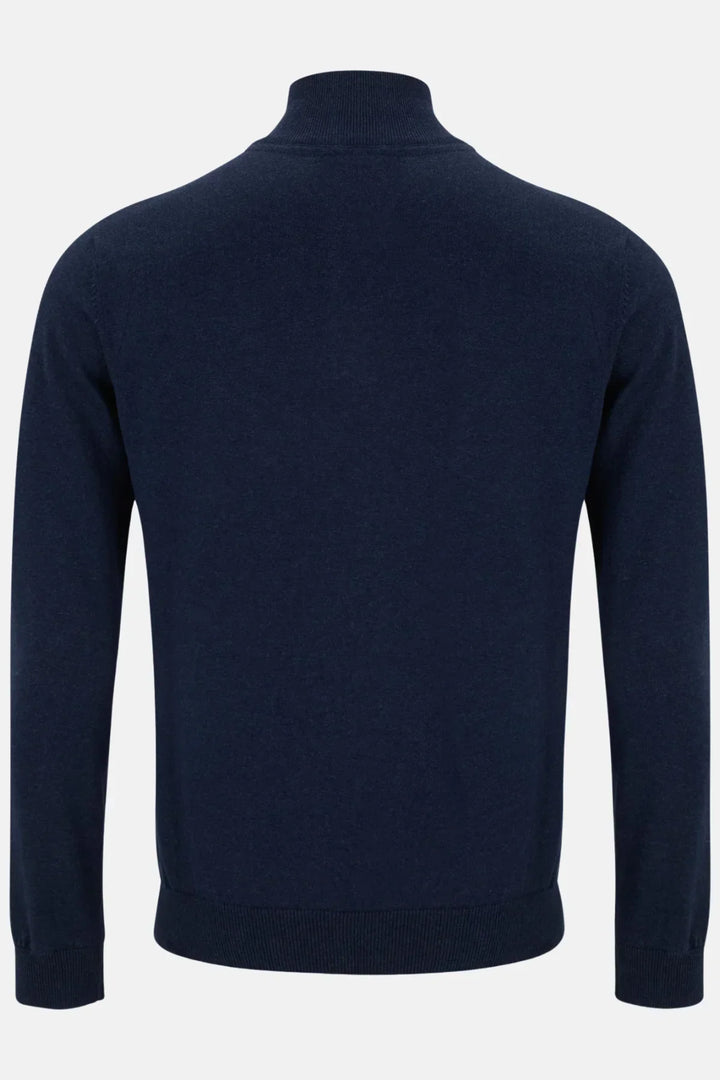 6th Sense Harry 1/4 Zip Jumper, Navy