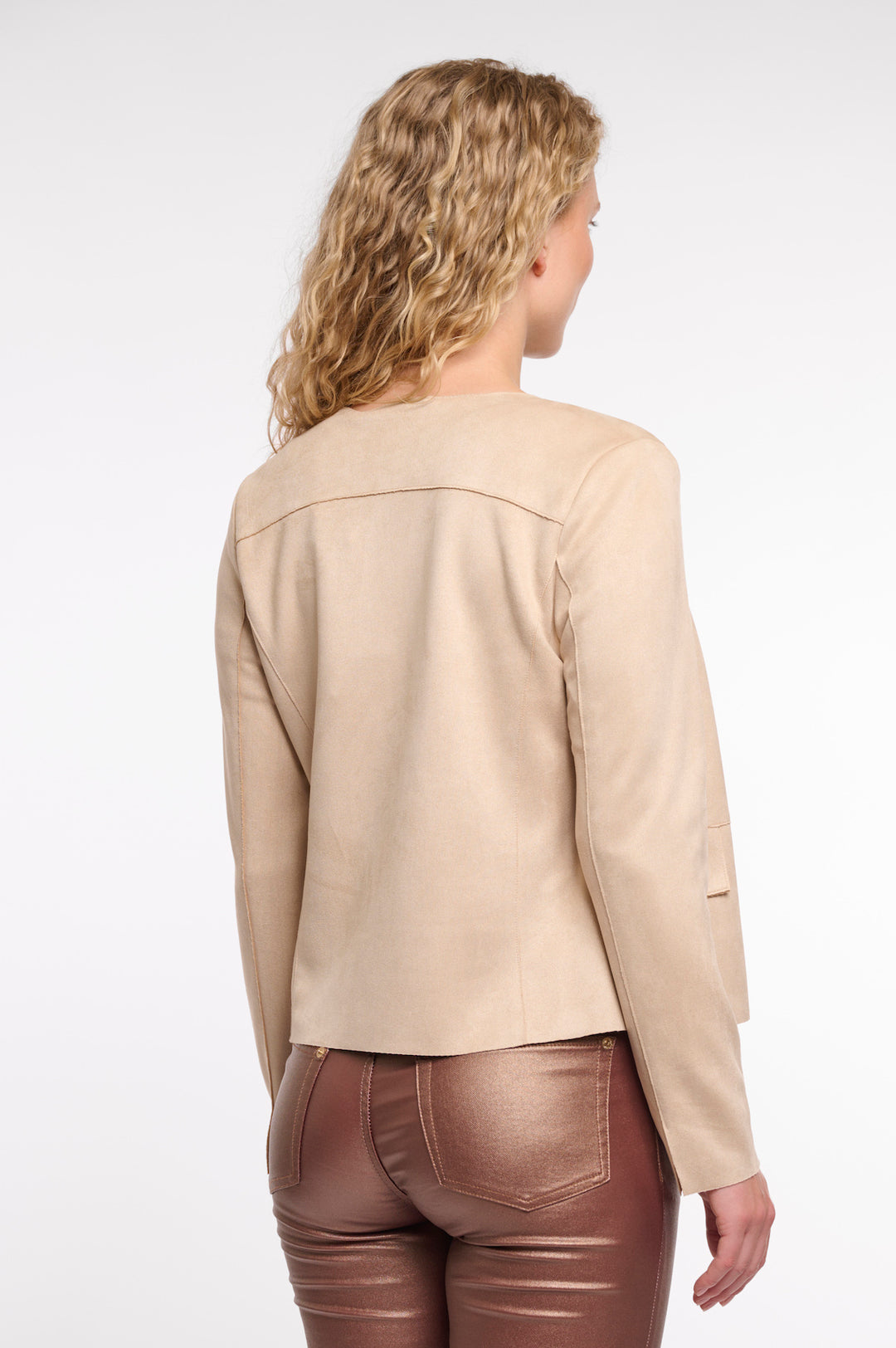 Rino & Pelle Brisia Oat Slim Fit Jacke