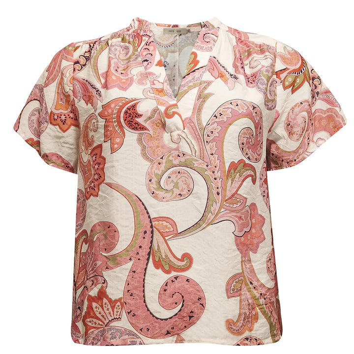 Rosa Narzissenbluse von Costamani
