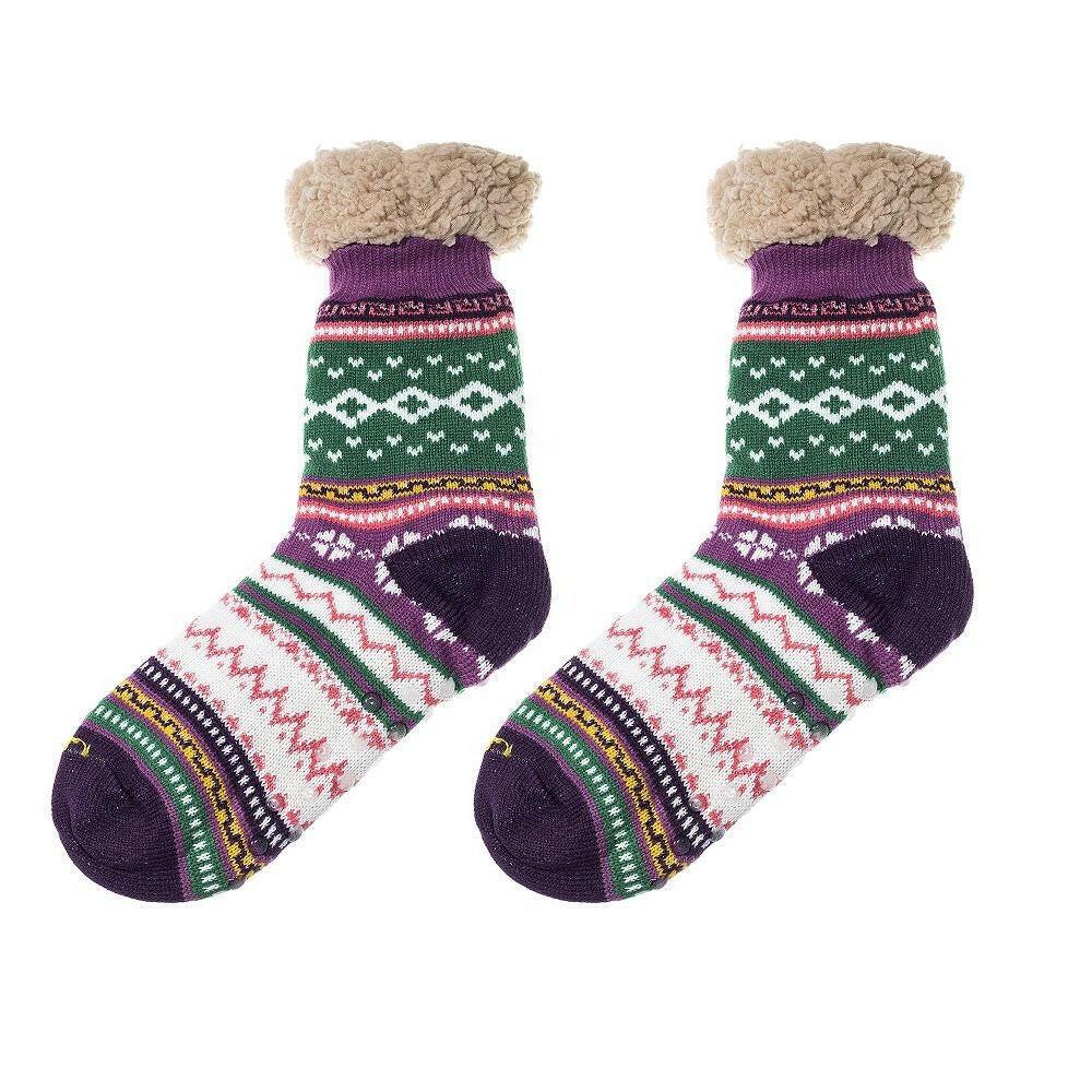 Nordische dicke flauschige Socken