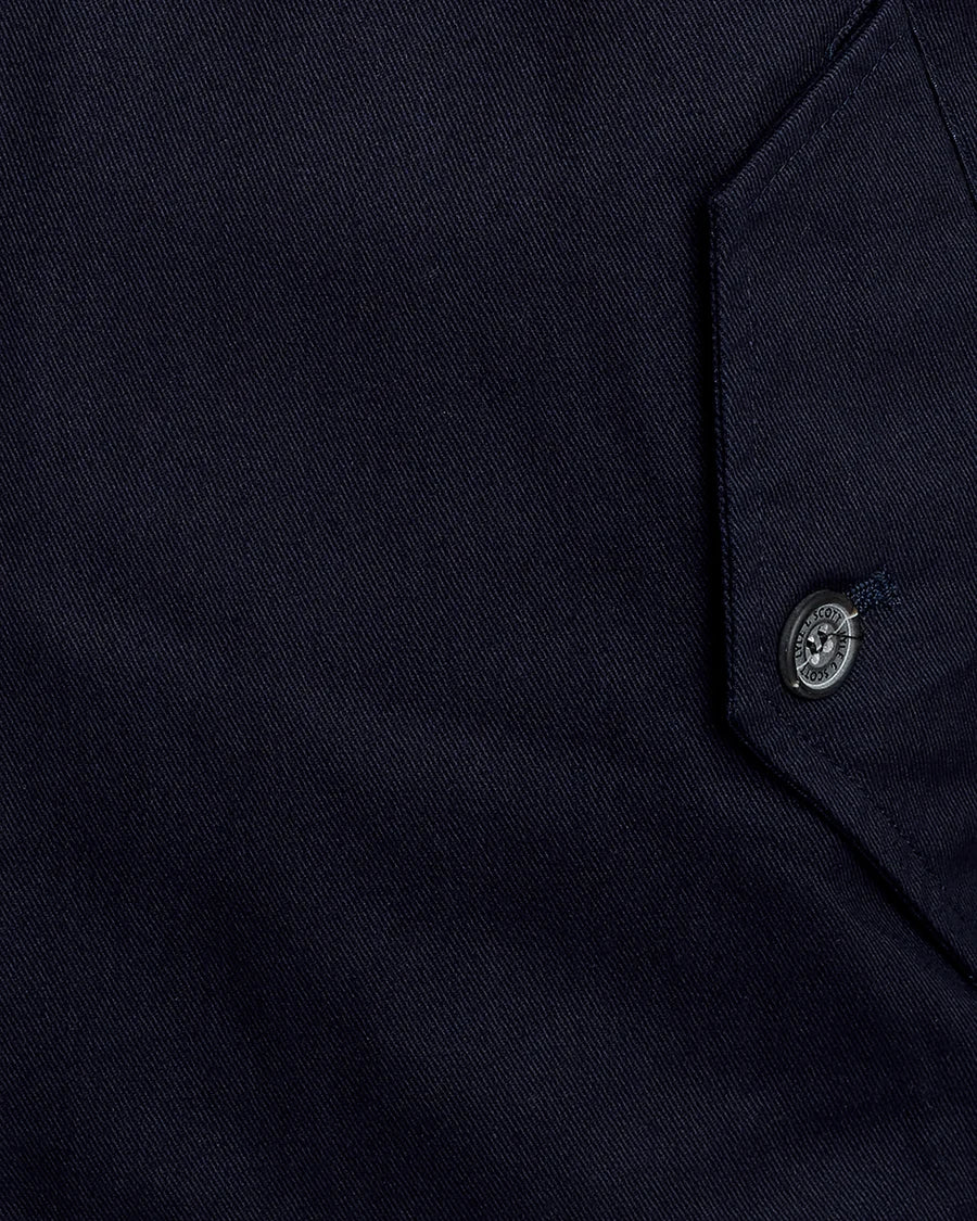 Lyle & Scott Cotton Harrington Jacket, Dark Navy