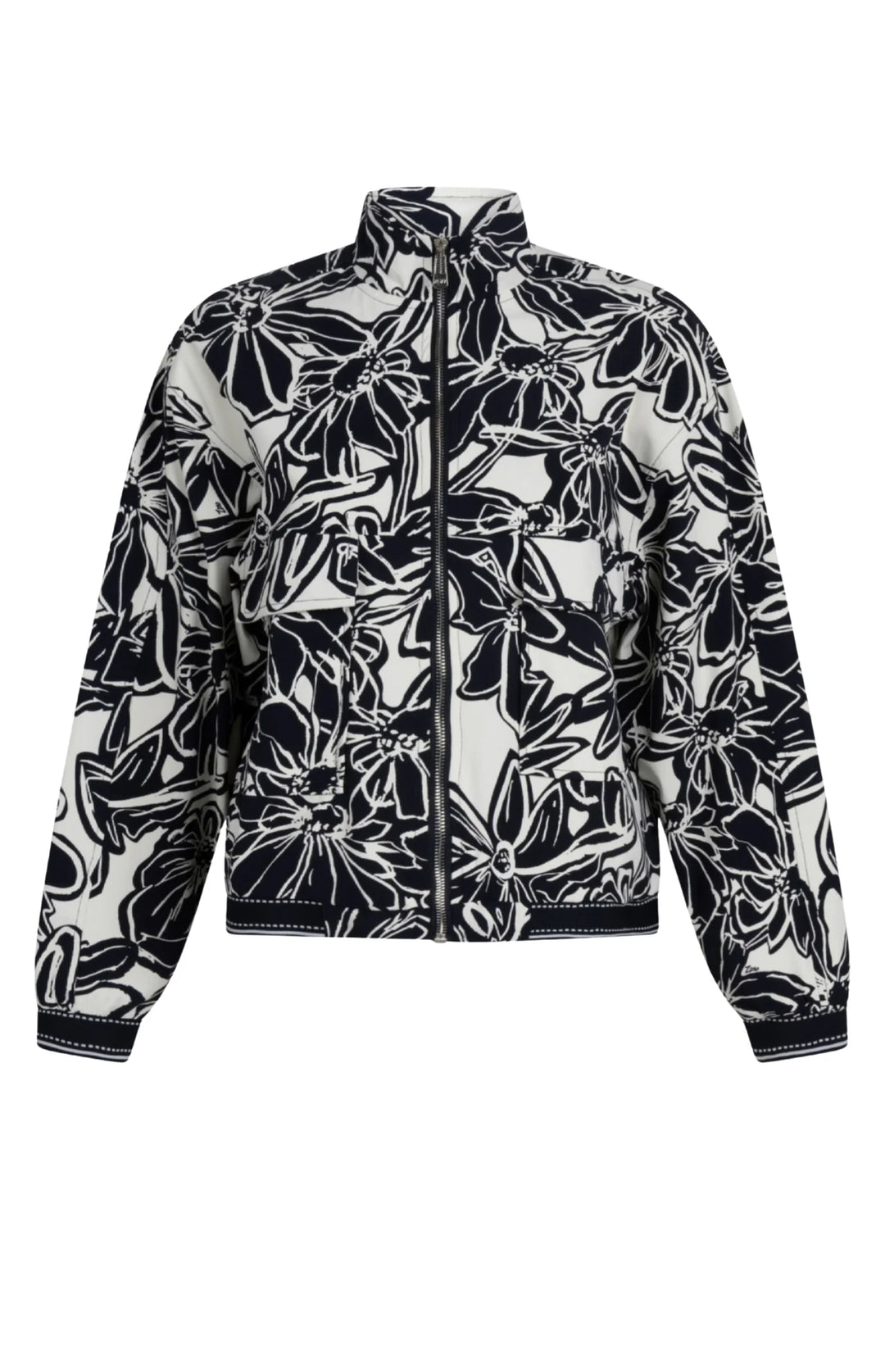 Zoso Jenny Reisejacke mit blauem Print
