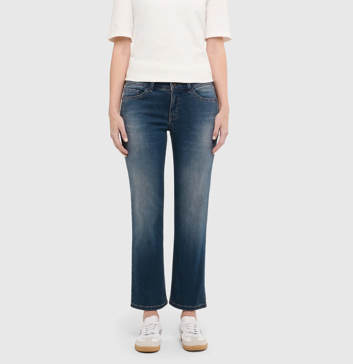 Mac Jeans Carrie Straight Slim Stormy Midblue Jeans