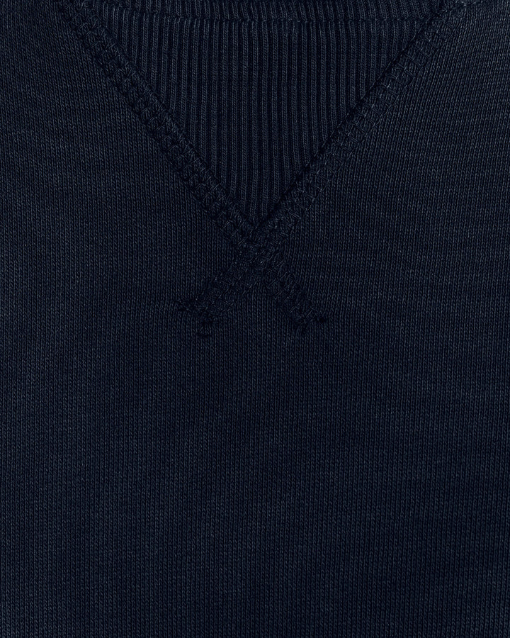 Lyle & Scott Cotton Crew Neck Sweatshirt, Dark Navy