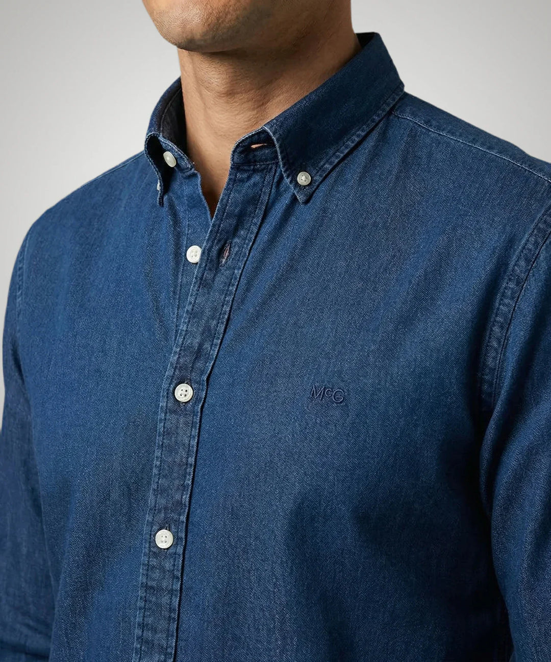 McGregor Medium Blue Chambray Shirt