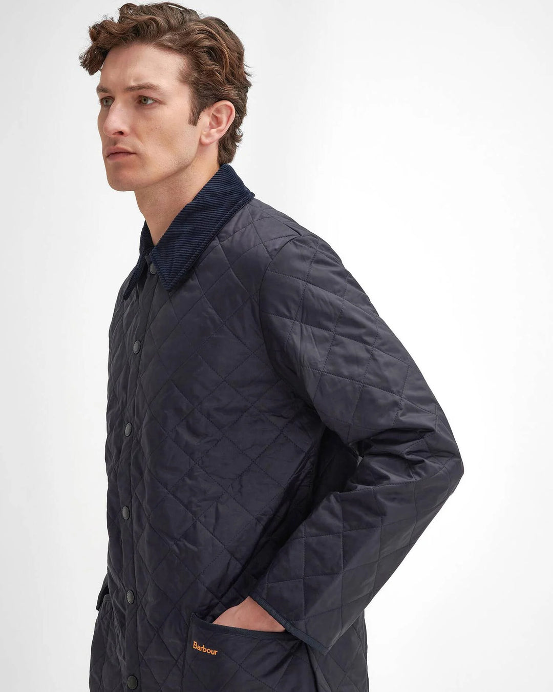 Barbour Liddesdale Quilted Jacket, Navy