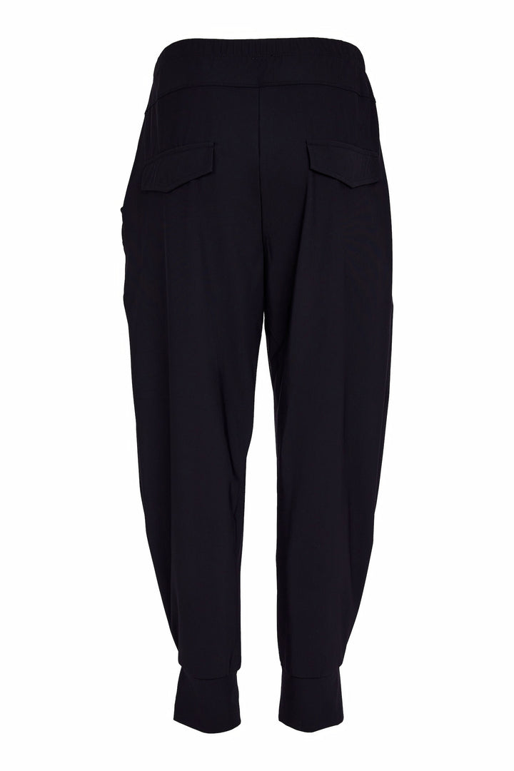 NAYA Schwarze Reisehose aus Stoff