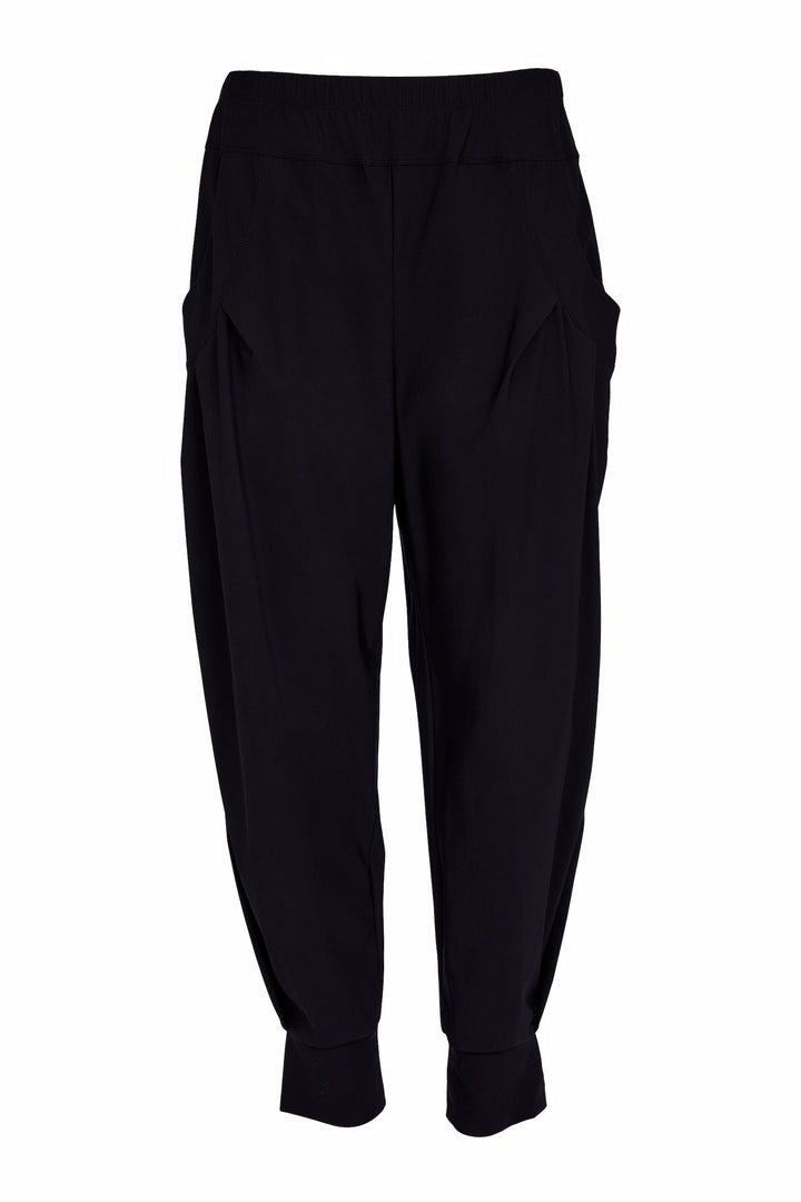 NAYA Schwarze Reisehose aus Stoff