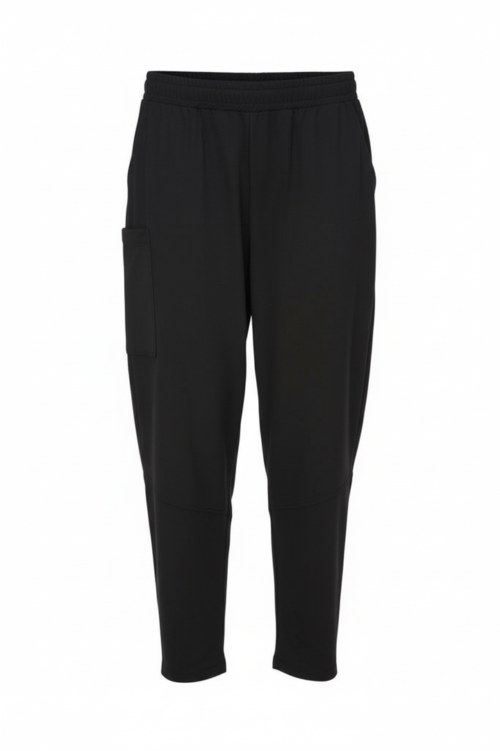 NAYA Schwarze Pull-Up-Hose mit schmalem Bein