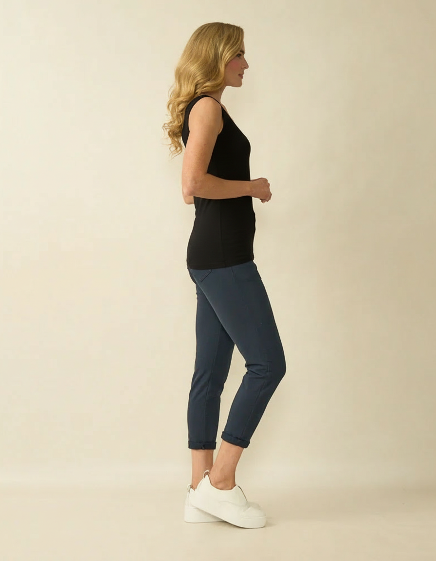 Decollage PIA Basic Schwarze Weste